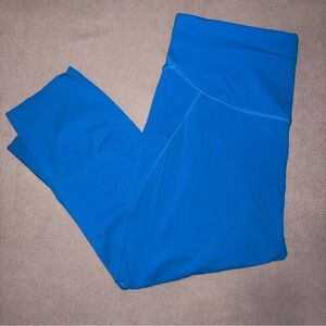 Lululemon Athletica High-Rise Capri Leggings Poolside Blue Size 8